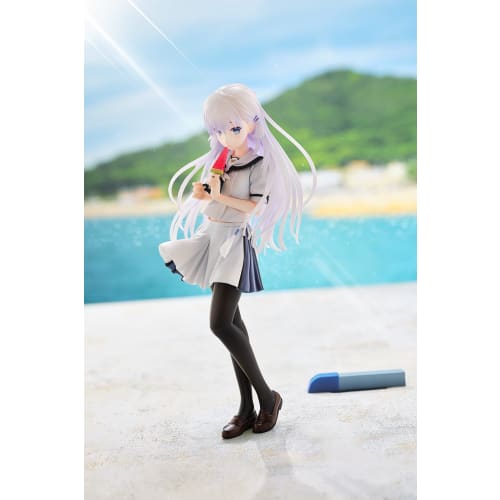 Bellfine Summer Pockets REFLECTION BLUE Shiroha Naruse 1/7 Scale PVC Pre-painted Complete Figure BF164