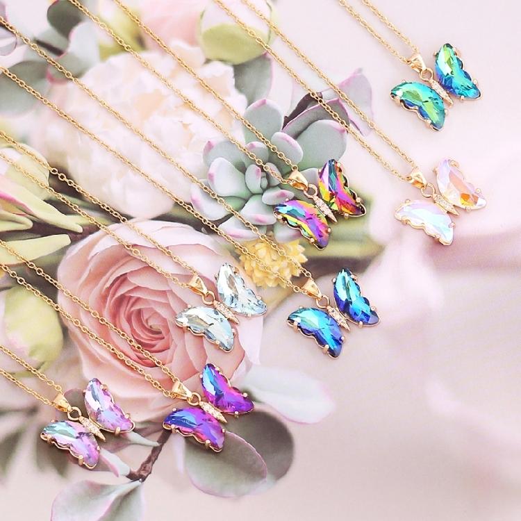 Sophisticated Butterfly Necklace Crafted from Premium Alloy Offering Long Lasting Color and Comfortable Wear