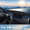 Car Dashboard Avoid Light Pad Instrument Platform Desk Cover Mat Carpets For VW Golf 7 MK7 R Line 2013-2015 2016 2017 2018