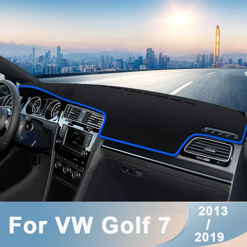 Car Dashboard Avoid Light Pad Instrument Platform Desk Cover Mat Carpets For VW Golf 7 MK7 R Line 2013-2015 2016 2017 2018