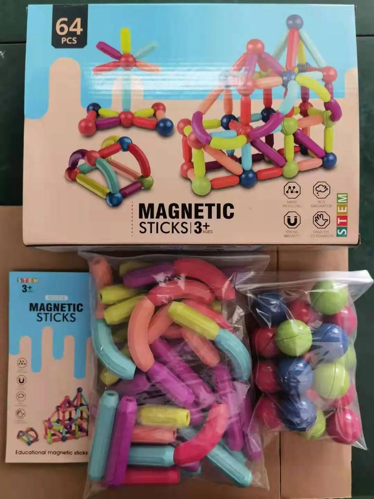 Magnetic Construction Set DIY Building Assembly Magnet Blocks Toy For Children Educational Gift