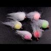 Bimoo 36pcs/box Mix Color Milking Egg Fly Combo Set Trout Fly Fishing Nude Egg Flies Glow Bug Size 12
