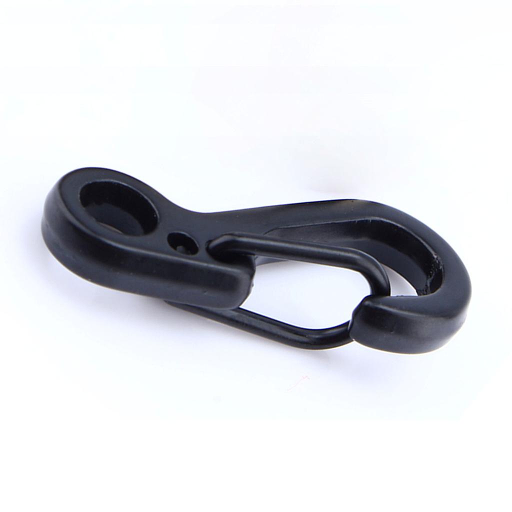 Carabiner Hooks, Buckle Key Carabiner Clip D with Built In for Key Paracord