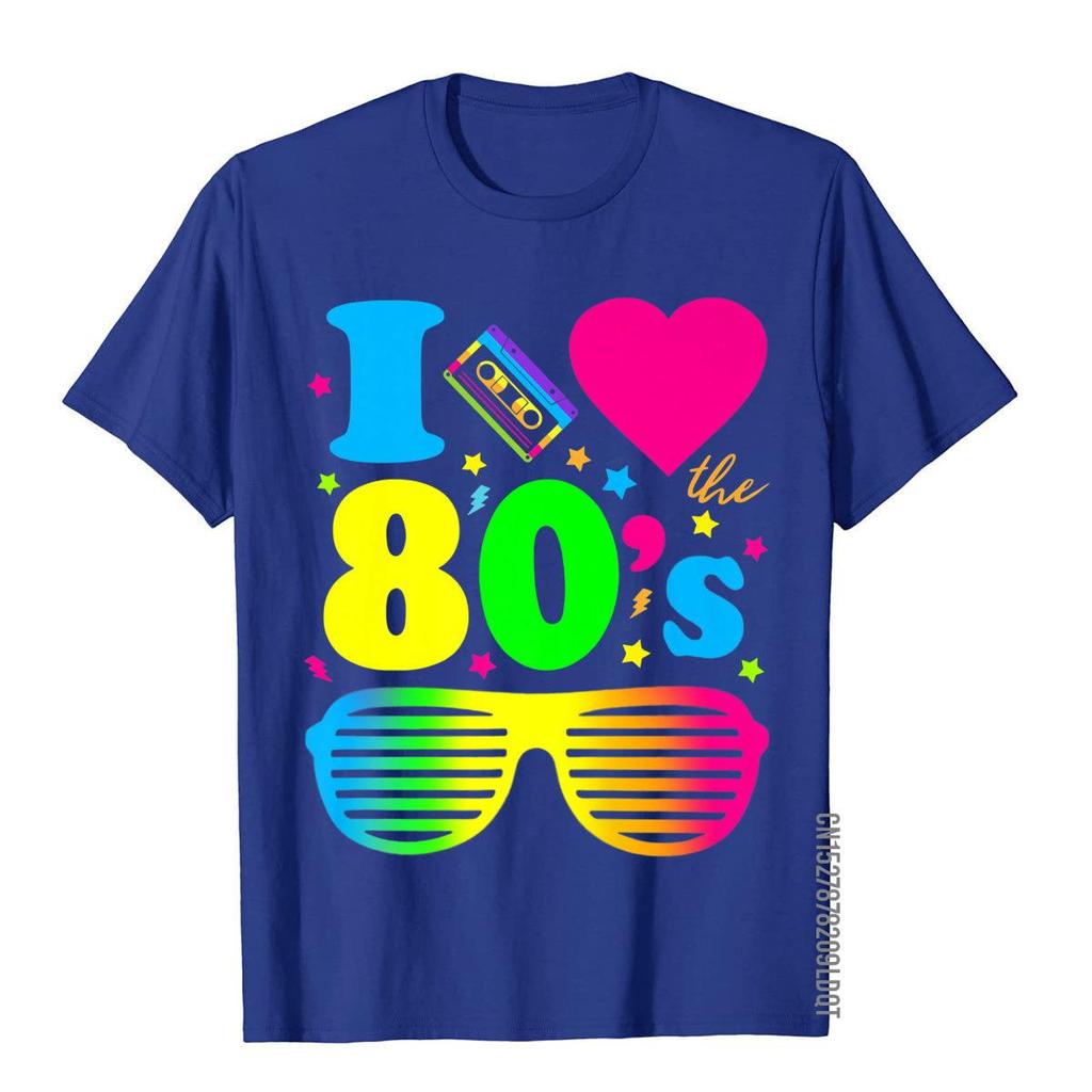 I Love The 80s Clothes For Women And Men Party Funny Tee TShirt T Shirt Tops  Tees Designer Cotton Chinese Style Men