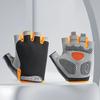 1Pair Sports Half Finger Bike Gloves Outdoor Cycling Fitness Breathable Shock-Absorbing Anti Slip Running Gym Half Cut Gloves