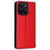 For Honor X7c 5G/X7c 4G/200 Smart 5G/Play 60 Plus 5G/Play 9T Case Rhombus Imprint PU Leather Phone Wallet Cover
