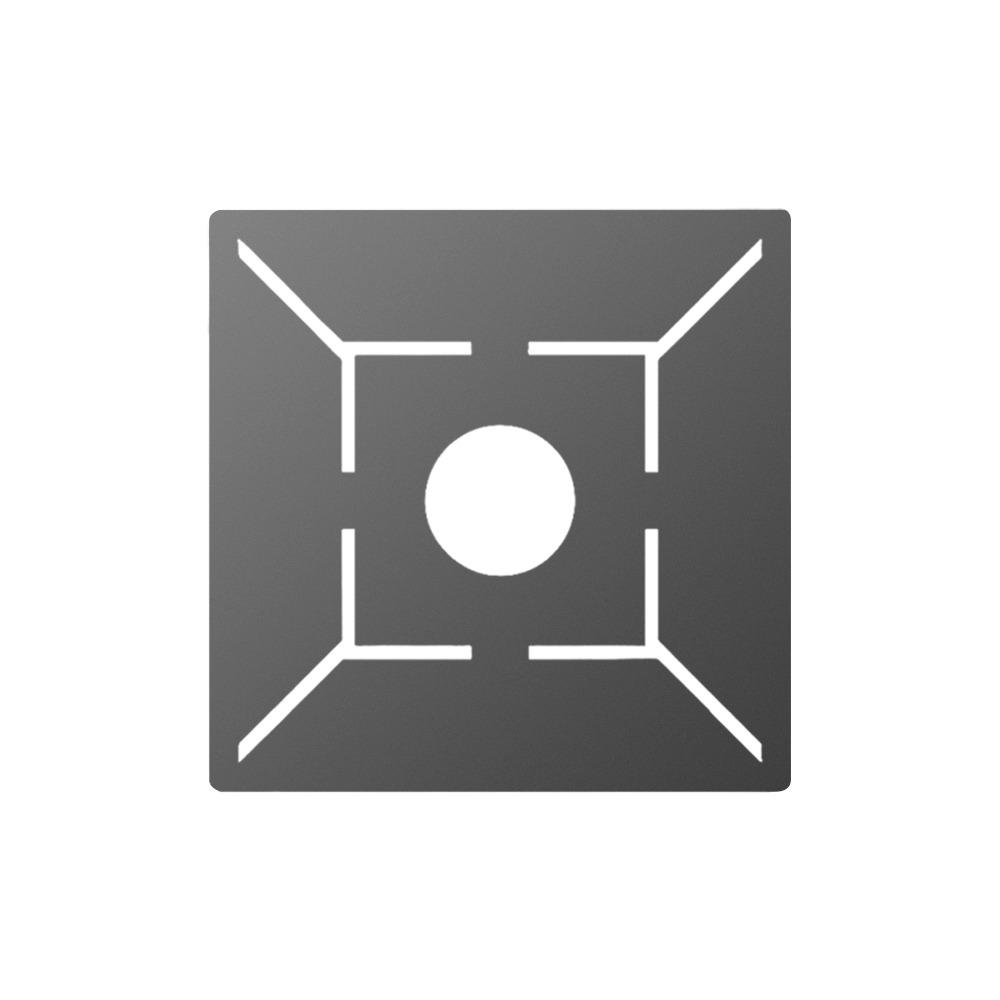 Irregular Ruler Stainless Steel Ruler Silver Positioning Ruler  Bricklayer Supplies