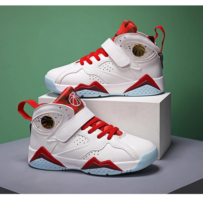 

Детские баскетбольные кроссовки новые летние легкие нескользящие износостойкие профессиональные тренировочные детские баскетбольные кроссовки для детей среднего и старшего возраста 39