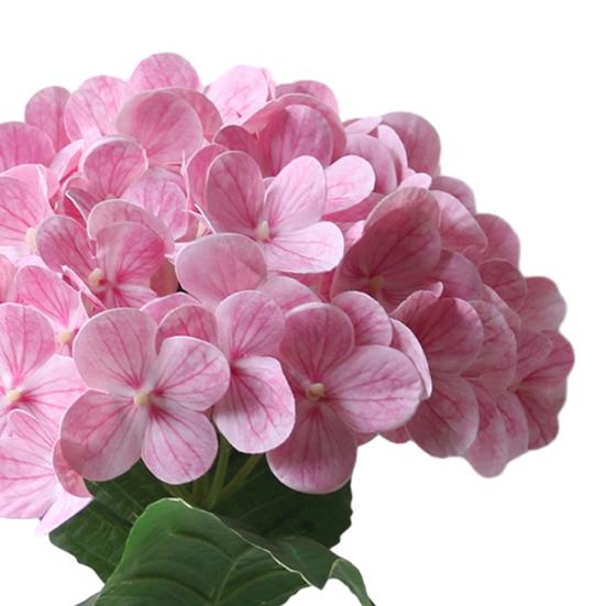 Yousheng Artificial Flowers High Simulation Silk Hydrangeas Soft Touch Flexible Stems Realistic Maintenance-Free Fake Flower Arrangement Wedding