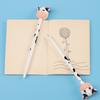 1 Stück Niedlicher Kuh Gelstift Kreativer Druck Bürogeschenk Schulbedarf Schreibwaren Kawaii Lustige Stifte