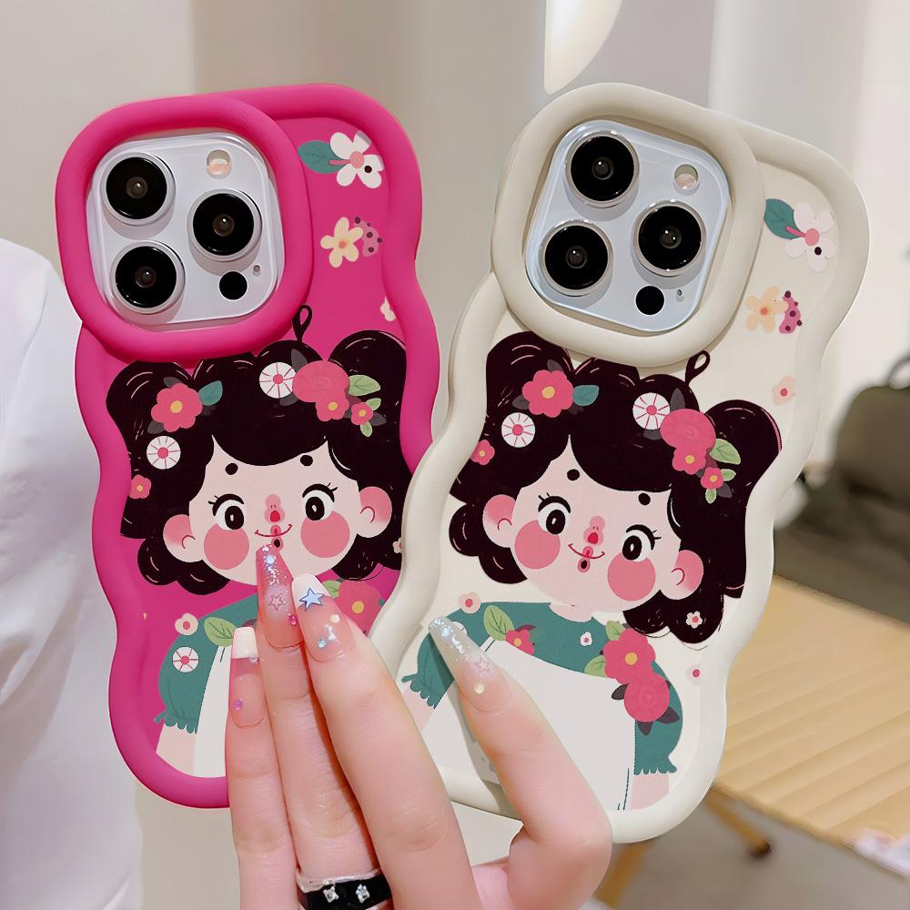 Handyhüllen für iPhone 11 13 XR 15 Pro Max 12 14 Pro Max Hülle iPhone 16 7 Plus 8 Plus XS Max 15 Plus Macaron Cartoon Süß Anti-Fall Wasserdicht