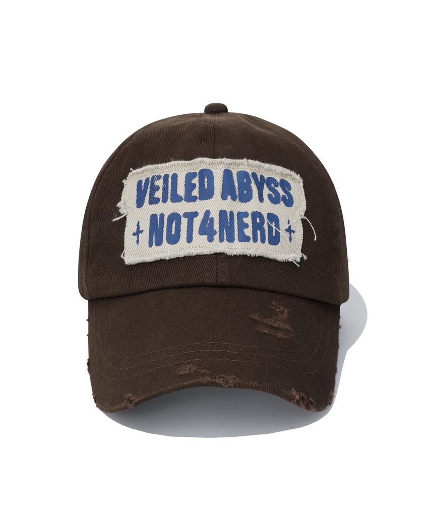 NOT4NERD Veiled Abyss Patched Ball Cap - Brown