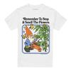 Steven Rhodes Unisex Adult Smell The Flowers T-Shirt