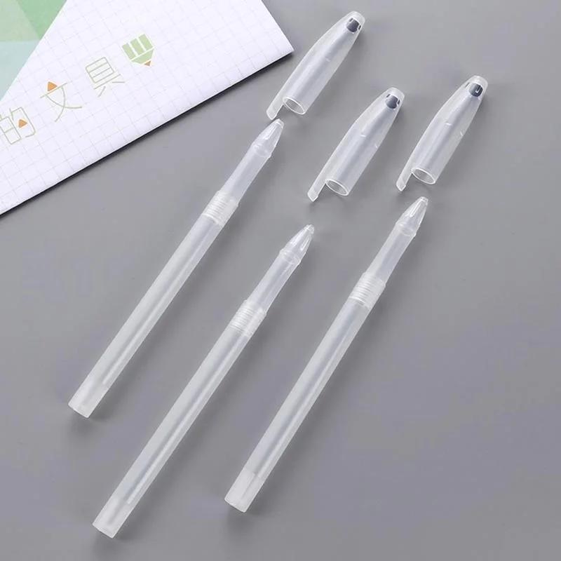 10 Stück Gelstift Hülle Kugelschreiber Transparente Abdeckung Klarer Stift Schreibwaren Büro Schulbedarf Schreibwerkzeuge Bildungsbedarf