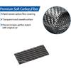 Soft Carbon Fiber Auto Co-Pilot Glove Box Organizer Panel Trim Cover Compatible with Infiniti ESQ Nissan Juke 2011-2019 Car Inner Storage Glove Box