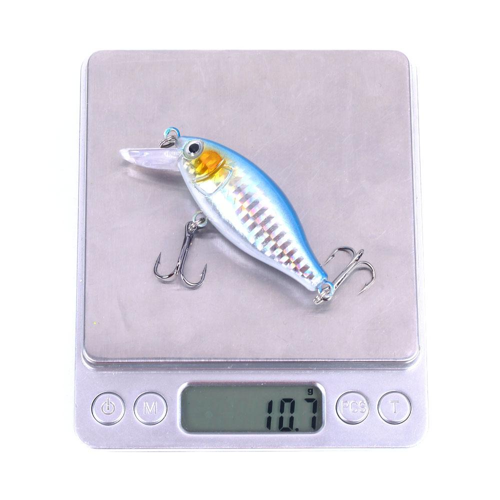 6PCS/SET Hard Fishing Lures Crankbait Set 75mm 10.5g Saltwater Sea Fishing Bait Bass Fishing Lures
