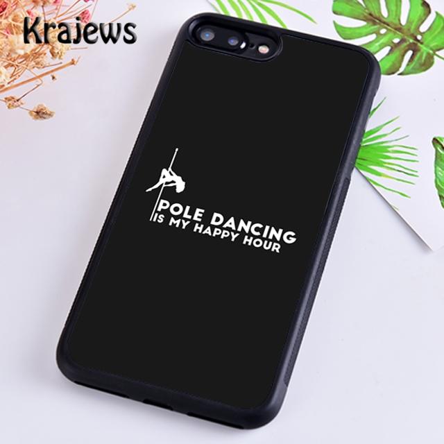 Krajews Pole Dance Tanzen Fitness Handyhülle Cover Für iPhone 14 5s 6s 7 8 plus X XR XS 11 12 13 pro max Samsung S21 S22 ultra