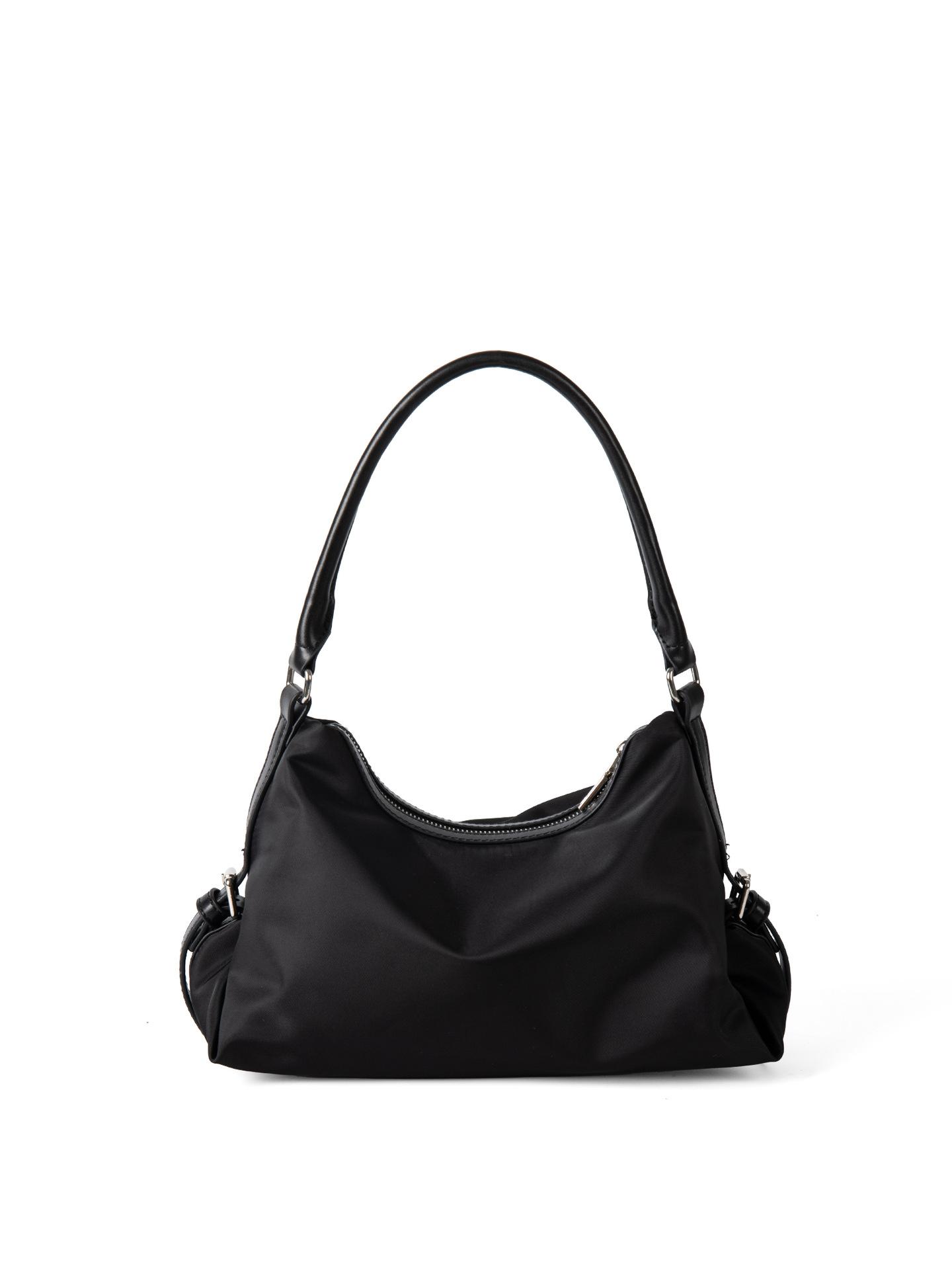 High End, Personalized, Simple Underarm Bag, Women s Casual, Versatile, Single Shoulder Handbag Trend чёрный