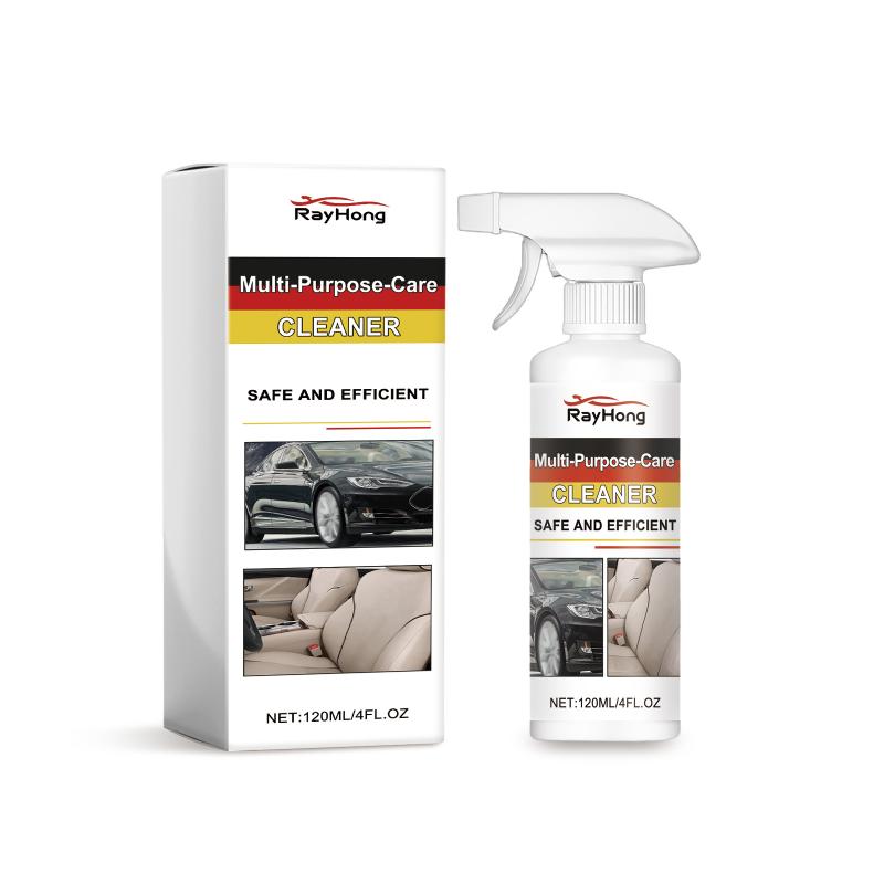 Multi Surface Car Interior Foam Cleaner for Leather Seats Dashboard Steering Wheel Eliminates Stains Odors Fast Clean Formula