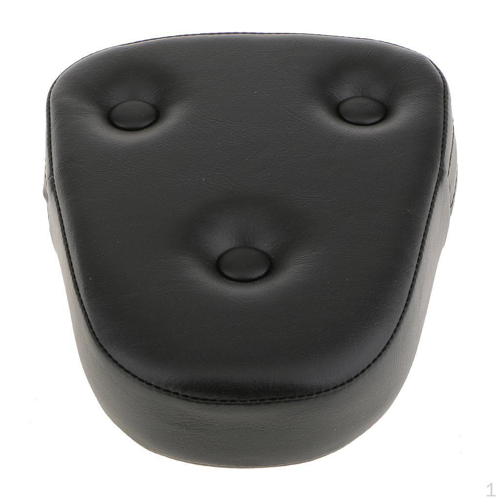 

Leatherette Motorcycle Backrest Cushion Pad for