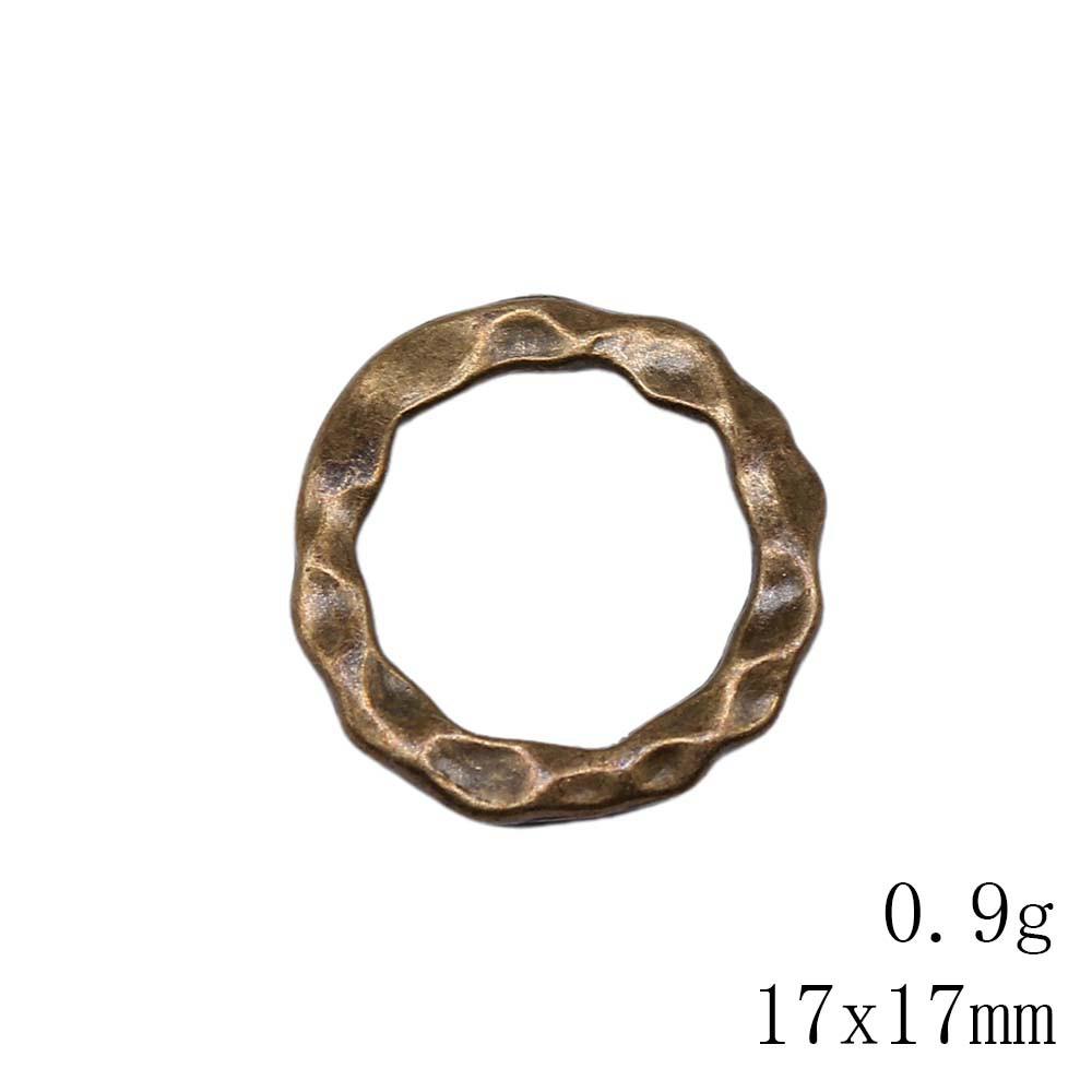 Christmas Decorations Jewelry Findings Hollow Circle Connector Accessories Parts Audience Accessories For Women Necklace And Earrings
