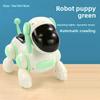Intelligent Interactive Robot Dog Simulated Walking Light Sound Music Function Electronic Dog Accessories (Without Battery)