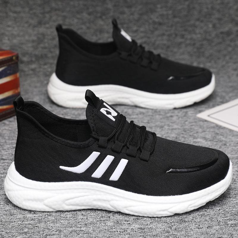 

Спортивная обувь на мягкой подошве, универсальная пара кроссовок для бега, нескользящая дышащая подошва, обувь для ходьбы с магнитным резонансом 44