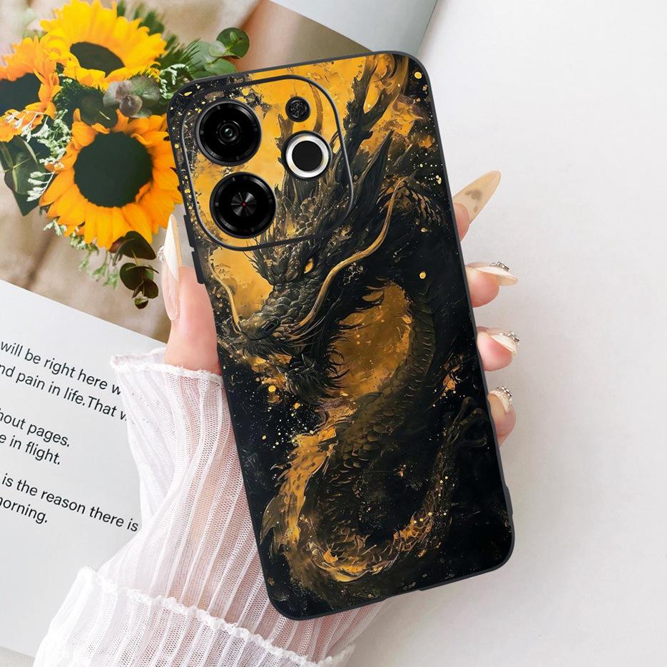 For Tecno Pop 9 5G Case KL4 New Luxury Painted Cover For Tecno Spark 30C 5G KL8H Soft Silicone Case For Tecno Spark 30 5G Fundas