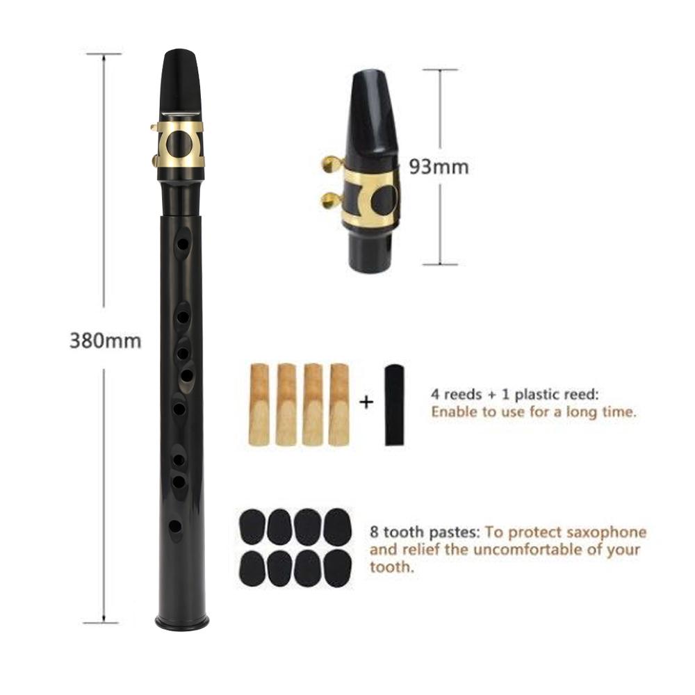 

Карманный мини-саксофон Портативный саксофон Маленький саксофон с сумкой для переноски Деревянный духовой инструмент