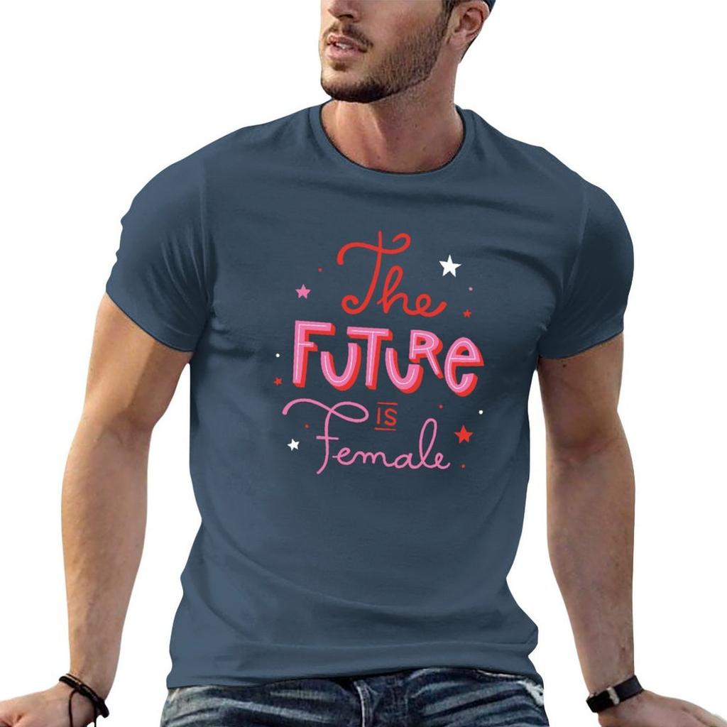 The Future Is Female TShirt Man T Shirt Luxury G Man T Shirts for Men TShirt