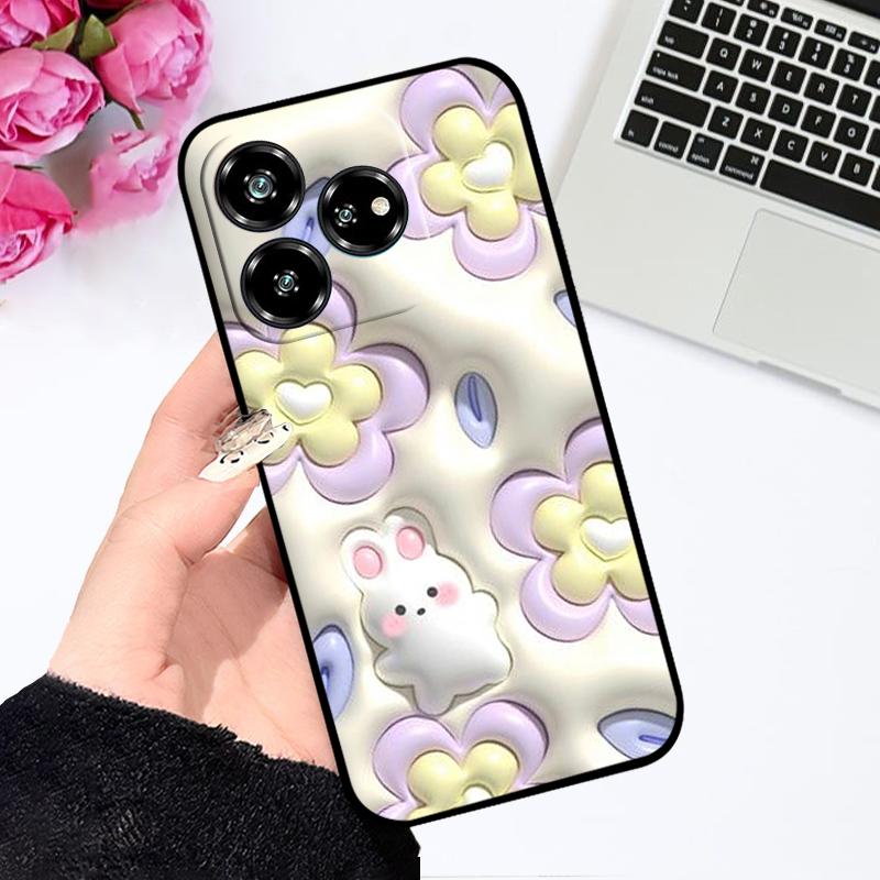 Matte Cases For ZTE Axon 60 Lite Soft Silicone TPU Phone Cover For Nubia V60 Design Coque Axon60 Lite Shockproof Bumper Fundas