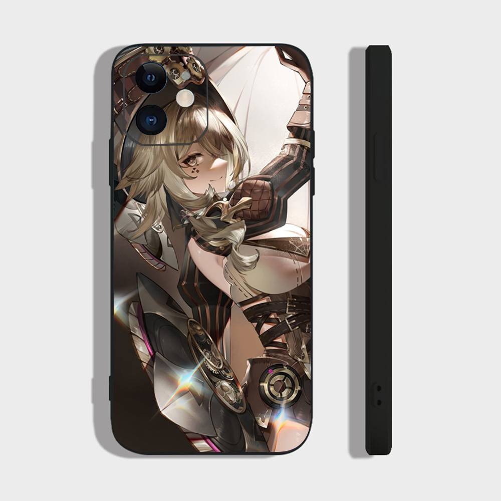 Vill-V Animated Game H-Honkai Impact 3rd Phone Case For IPhone 17 Air 16 15 14 13 Pro Max 11 12 Black Silicone Cover