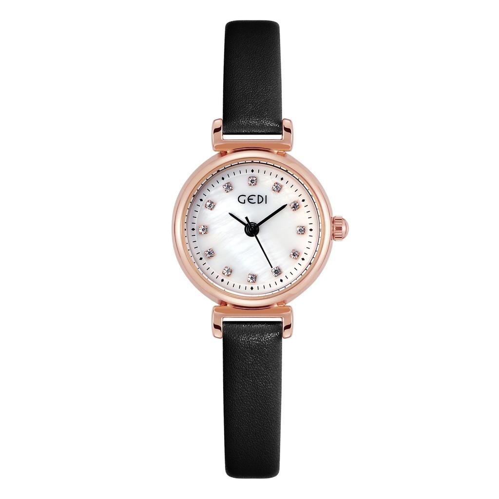 

Fashion Quartz Watch For Women With Waterproof And Decorative Dial чёрный