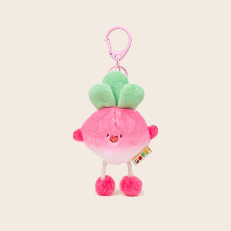 Toast Carrots Bread Vegetables Plush Keychain Toy Pendant Cartoon Doll Gift