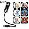 Creative LED Night Light LED Light Source Ambient Light Christmas Projector Lamp  Indoor Decoration