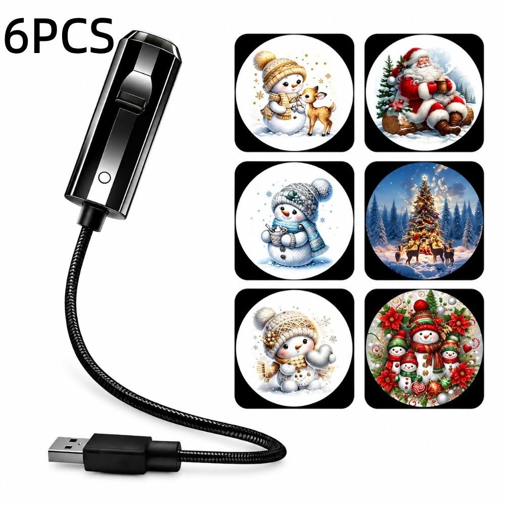 Creative LED Night Light LED Light Source Ambient Light Christmas Projector Lamp Indoor Decoration