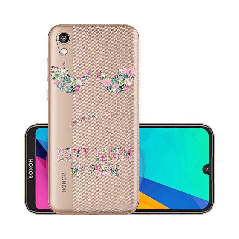 FTRONGRT Honor 8S Cover,Hybrid Dual Layer TPU+PC Custodia, Durevole Manicotto Protettivo Antiurto,con Supporto per Cellulare,per Honor 8S-Blu
