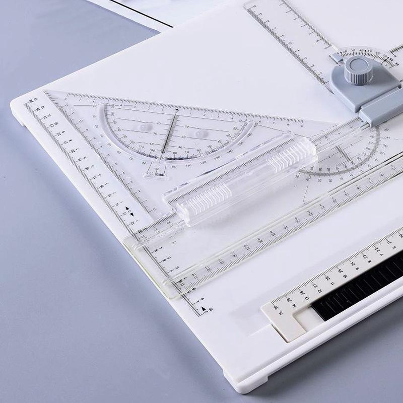 A4 Multi-functional Portable Drawing Board with Quick-Type Tools