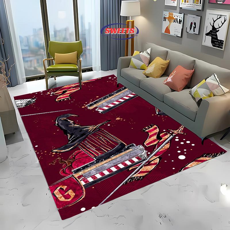 New Arrive Magic Props Pattern Large Carpet for Living Room Cartoon Bedroom, Sofa Doormat Kitchen Floor Rug Anti-slip Decor Mat