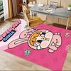 1pc Powerpuff Girls Carpet Anti Slip Polyester Floor Mat for office,Bedroom