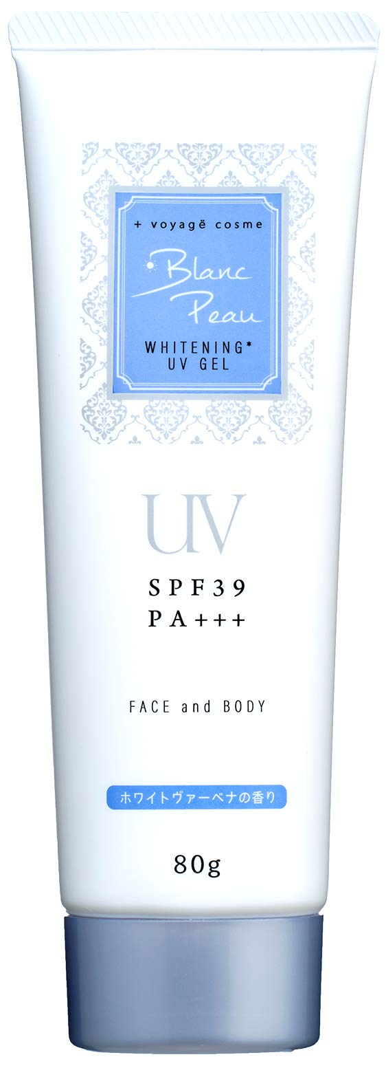 

Blanc Peau UV Serum Gel Flower Sunscreen White Vervena Scent Прозрачный 80 г [Лечебное отбеливание] SPF39/PA+++