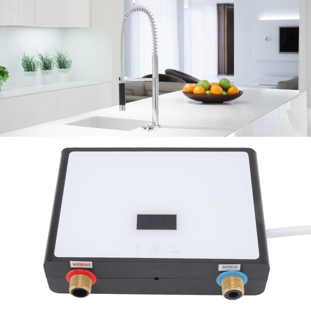 LF 001C Проточний водонагрівач Розумний домашній водонагрівач Під мийку Панель дистанційного керування Керування для кухні ванної кімнати 110В 4000Вт