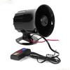 Car Speaker 110db 12V Allarme Auto Moto 3 Tone Siren Loudspeaker Car Horn Sirene Policia Moto Ambulance Car Alarm Sound Speakers