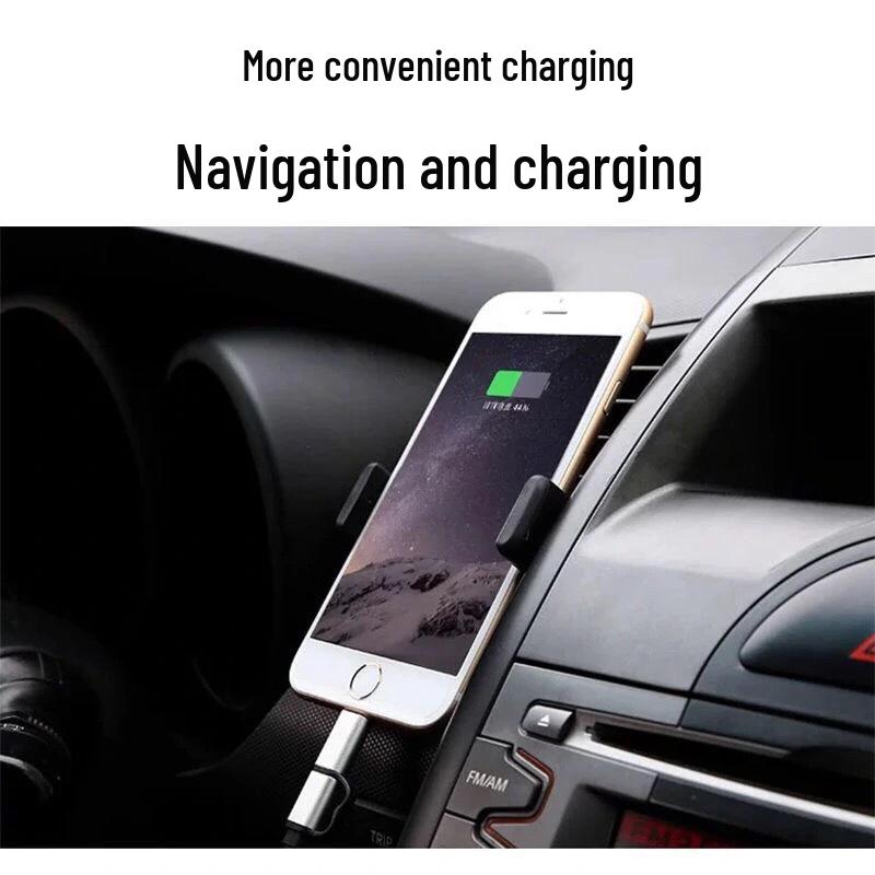 360° Rotating Telescopic Car Vent Phone Holder
