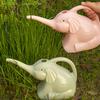 Niedliche Gießkanne in Elefantenform aus Kunststoff Pflanze Outdoor-Bewässerung Gartengeräte Ausrüstung Gartenbedarf Wohnaccessoires