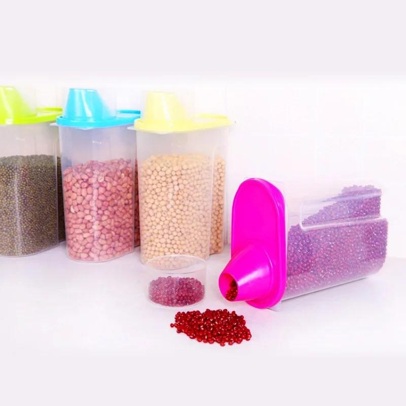Küchen-Lebensmittelbehälter, versiegelt, Crisper, Körner, Tank, Aufbewahrung, Küche, Sortierung, Reis, Aufbewahrungsbox, Behälter, Flaschen und Gläser