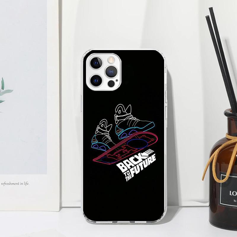 Back To The Future TV Phone Case For Iphone 17 Air 16 15 Plus 16E 14 Pro Max 13 Mini 12 11 7 8 SE Fundas Soft Back Cover 17 Air