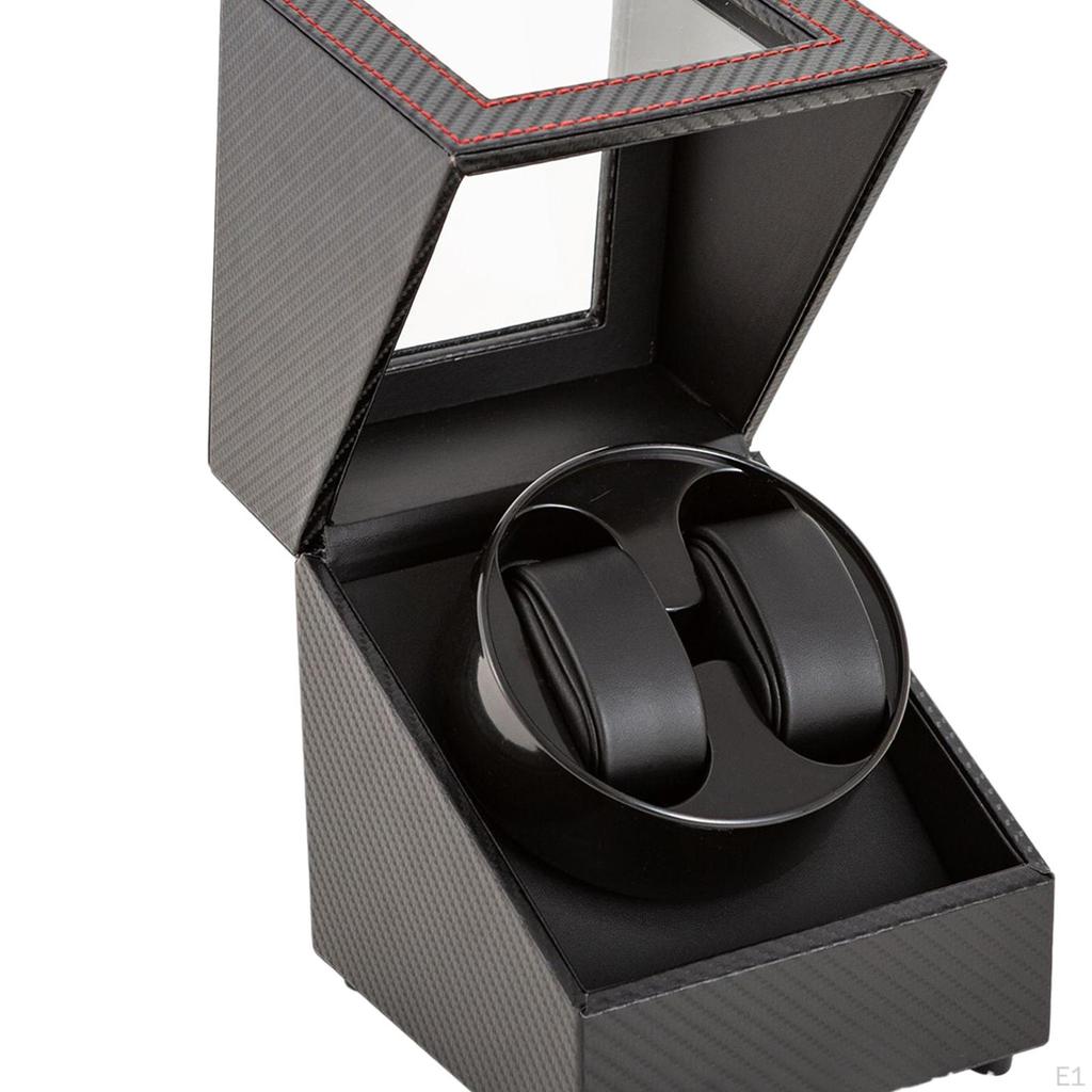Automatic Watch Winder PU Leather Display Box for Wristwatch