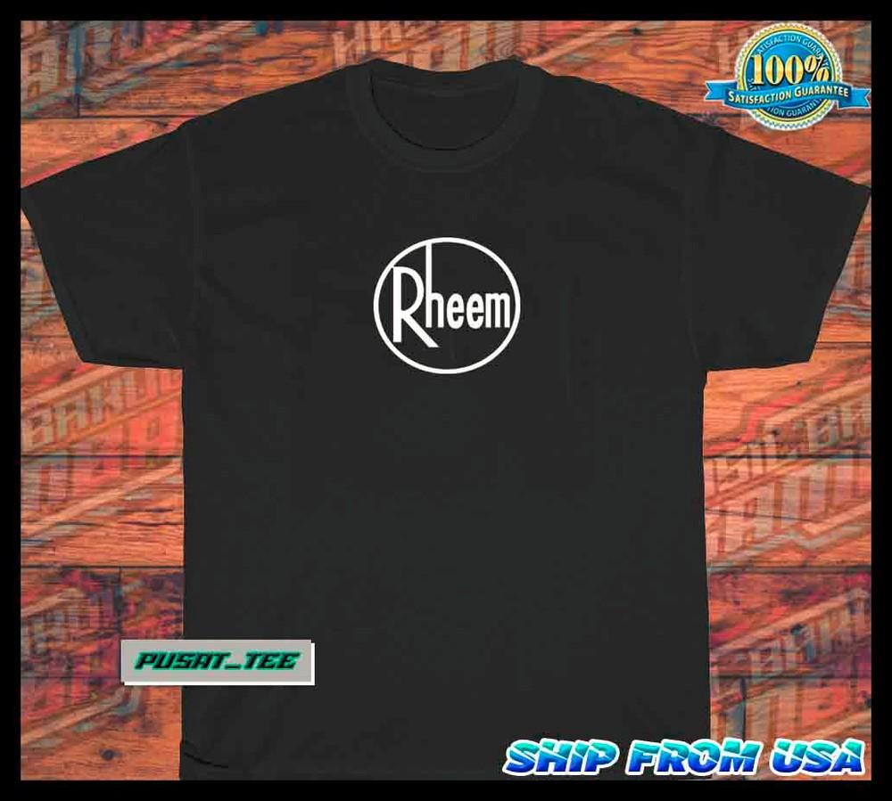 New Rheem logo american funny t shirt SIZE S-5XL Unisex T-Shirt XXXXL