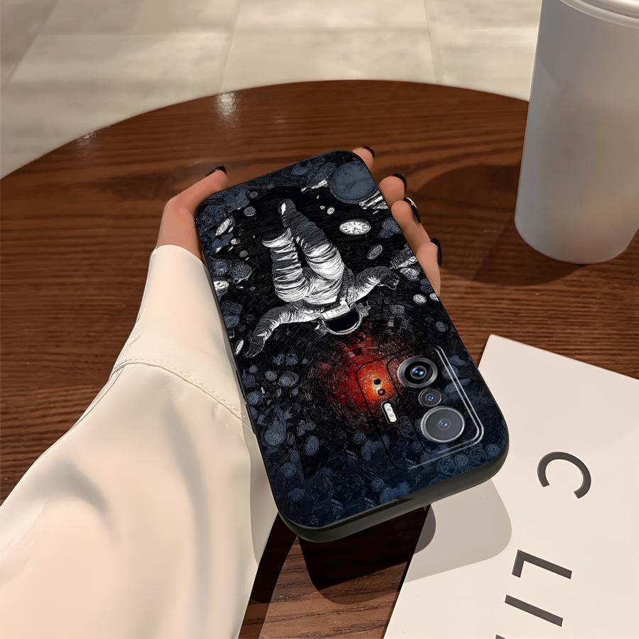 Cartoon Astronaut Art Funda Phone Cover Case for Xiaomi Mi 10T 12X 12T Pro 13 Lite 11T 12 11 14